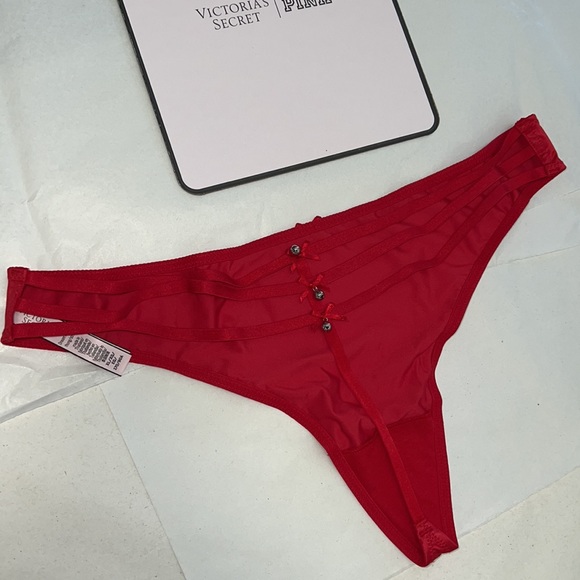 Victoria's Secret Bells THONG Panty Underwear XL - Picture 7 of 14
